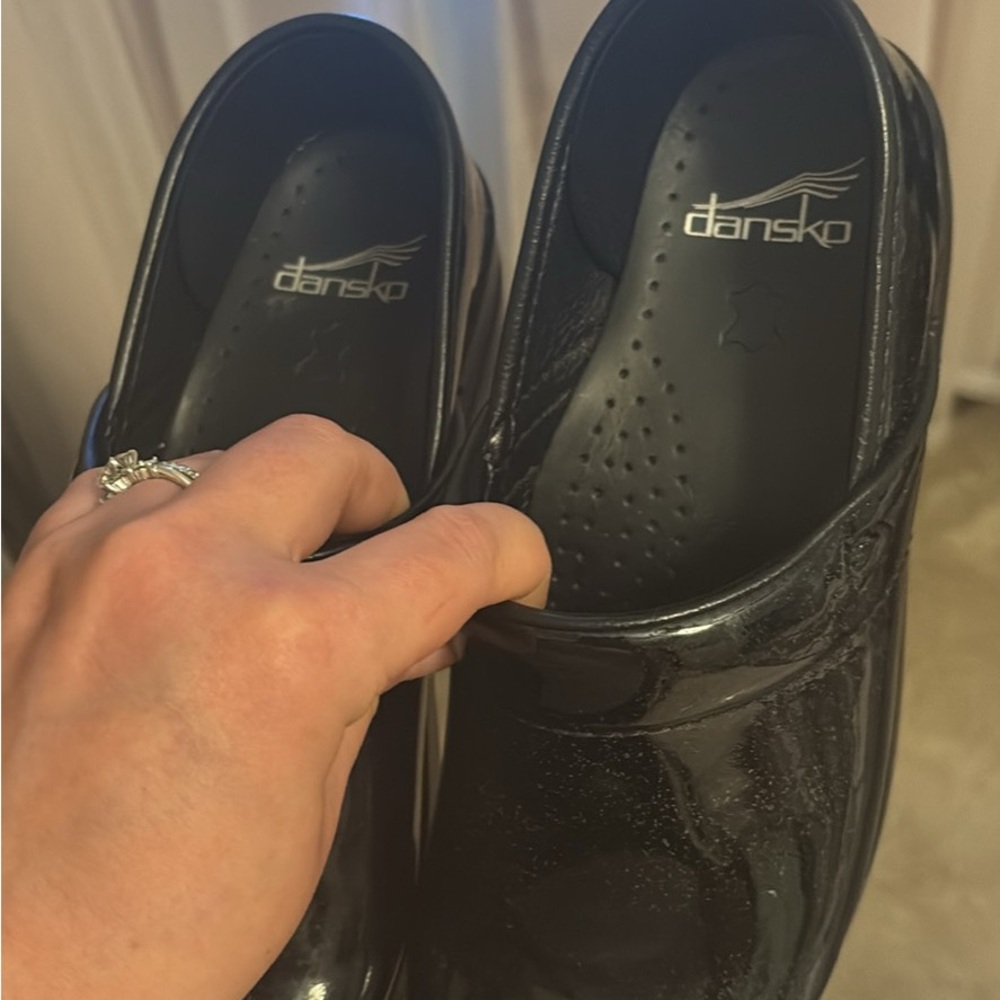 Dansko Black Mules Stylish Clogs
